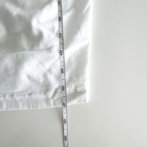 Hollister Mens Polo Shirt Huntington Beach Print Collared White Large - Picture 5 of 5